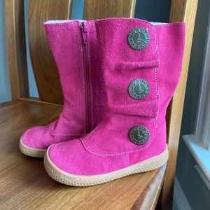 Livie & Luca Fuchsia Tiempo Boot, Size 7